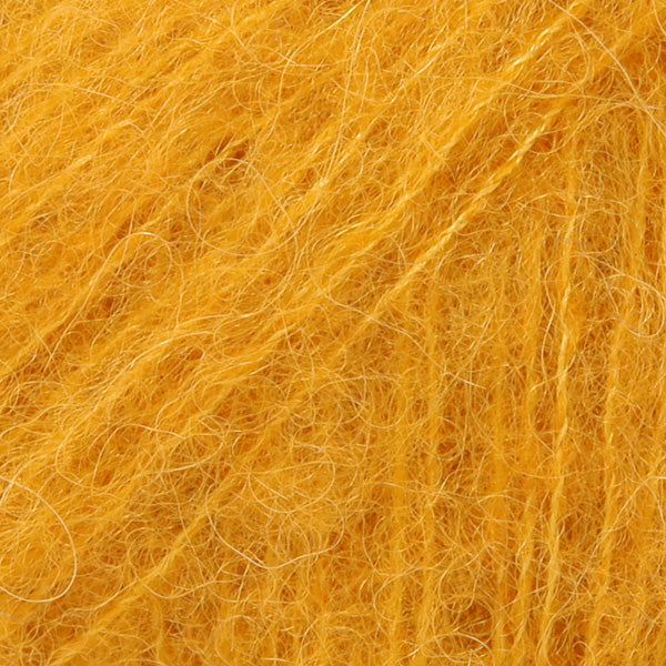 drops bruhed alpaca silk curry