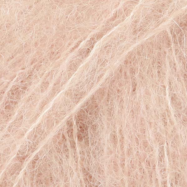 drops bruhed alpaca silk rose sable