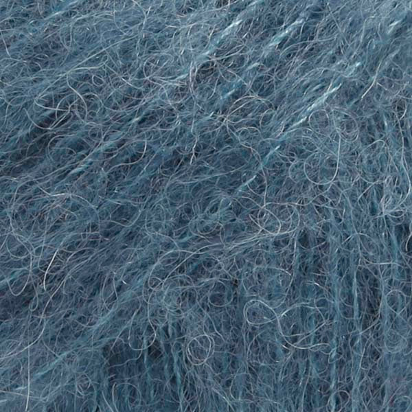 drops bruhed alpaca silk bleu acier