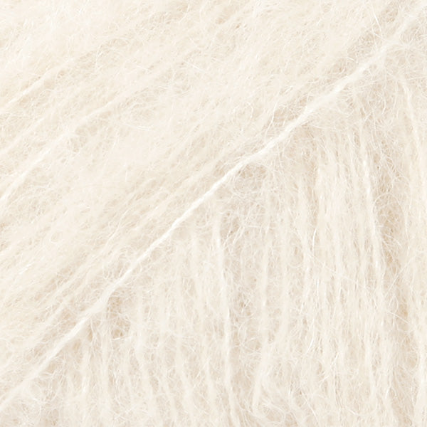 drops bruhed alpaca silk naturel