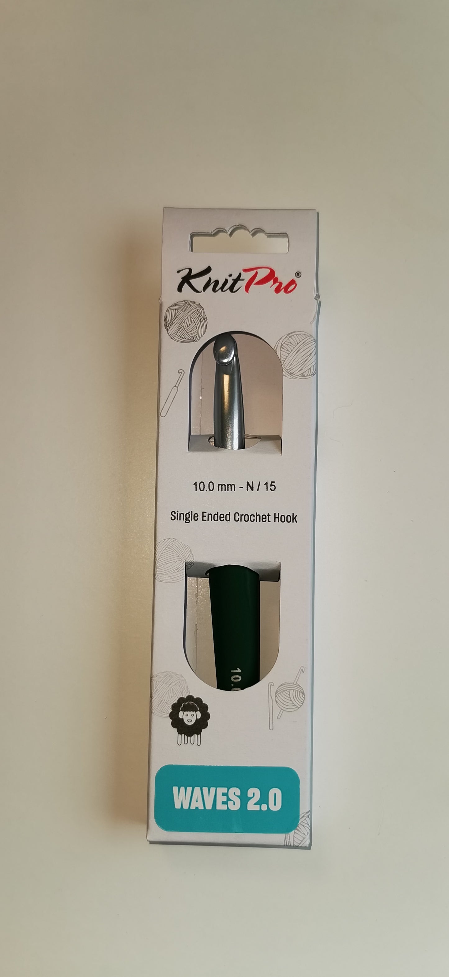 knnit pro crochet wave 2.0 10mm