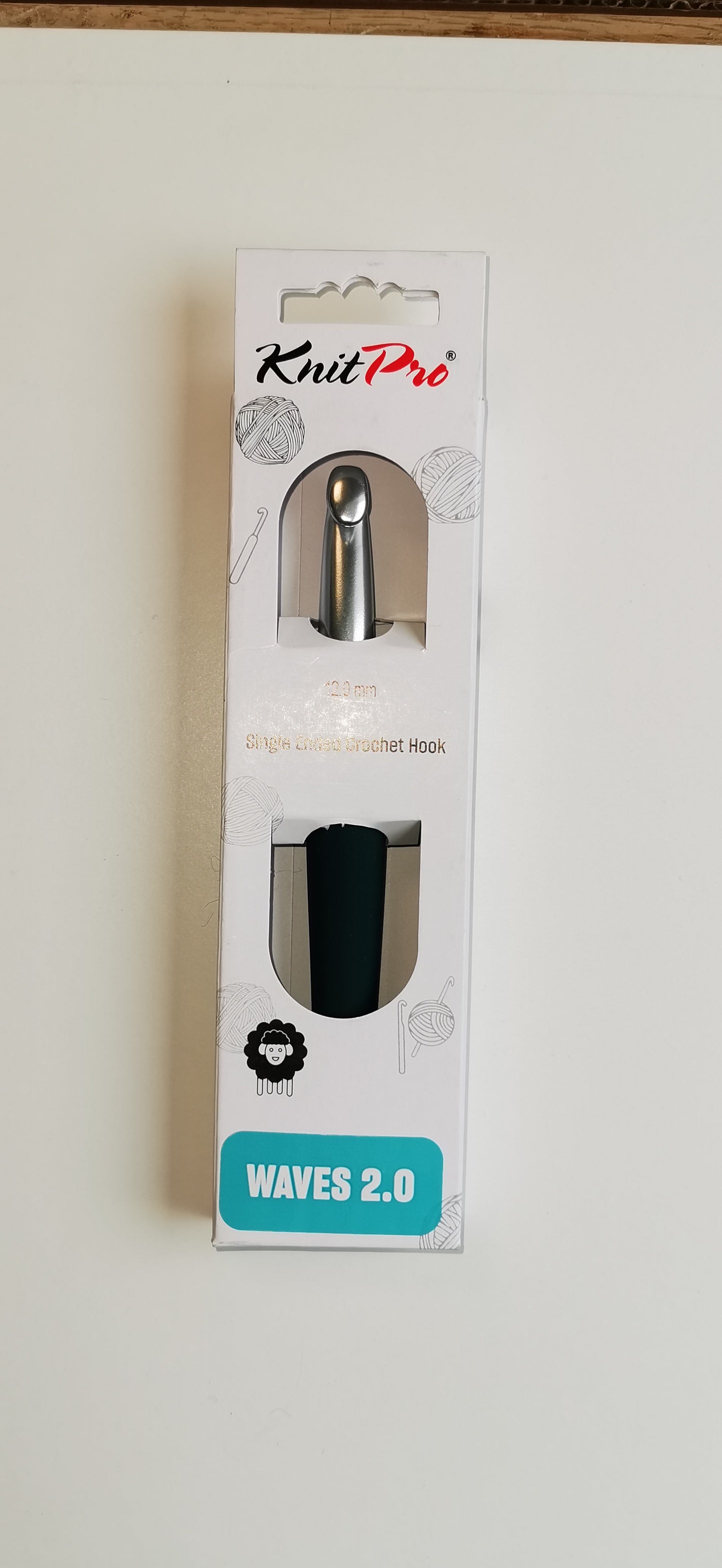knnit pro crochet wave 2.0 12mm