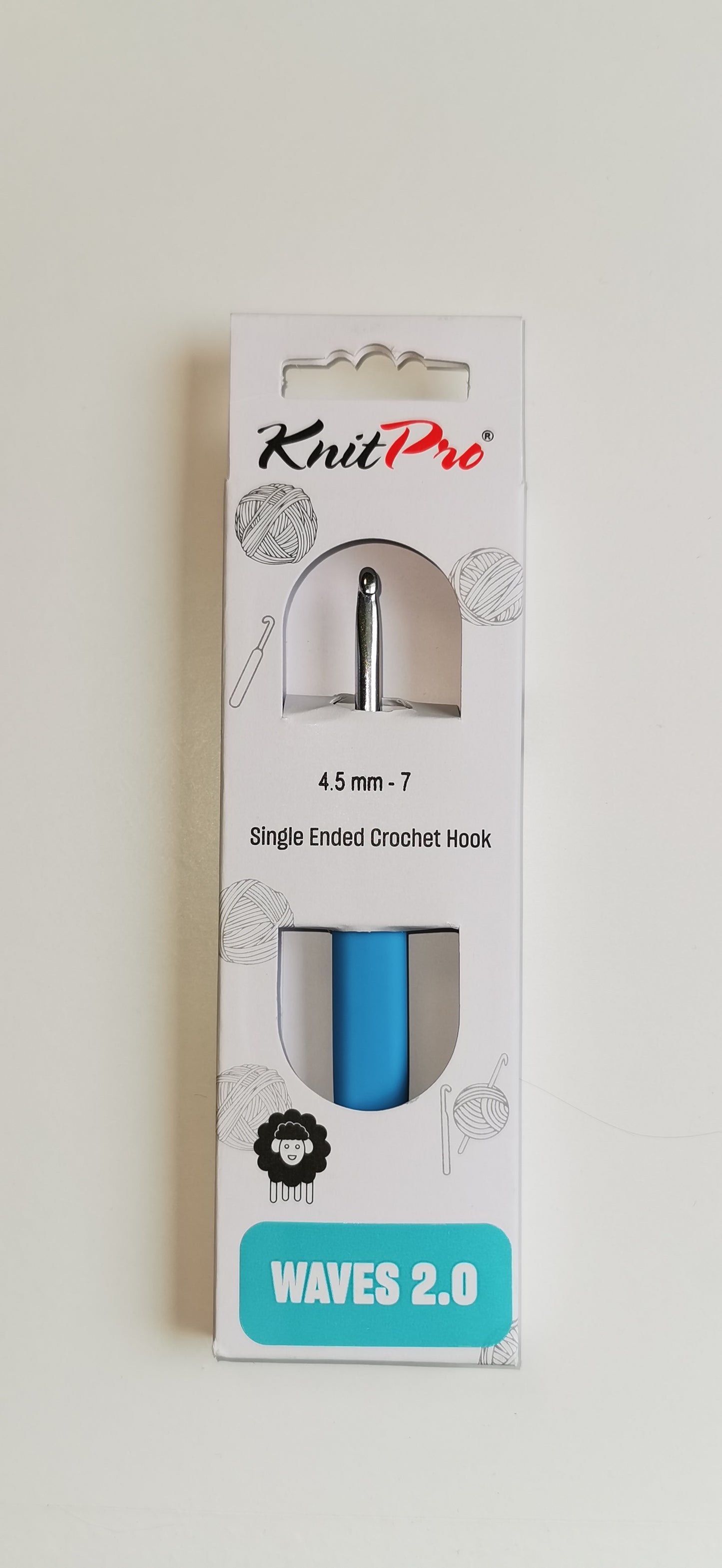 knnit pro crochet wave 2.0 4.5mm