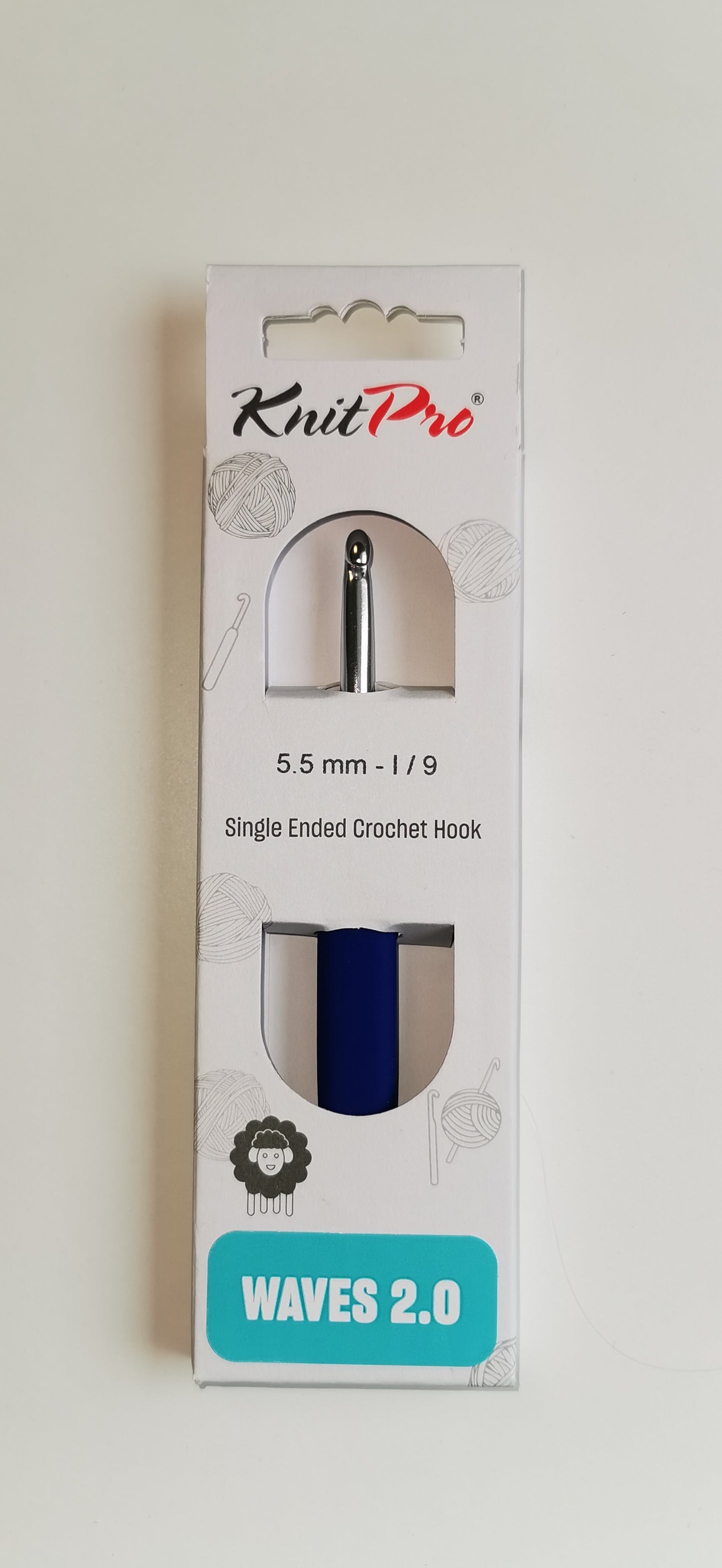 knnit pro crochet wave 2.0 5.5mm