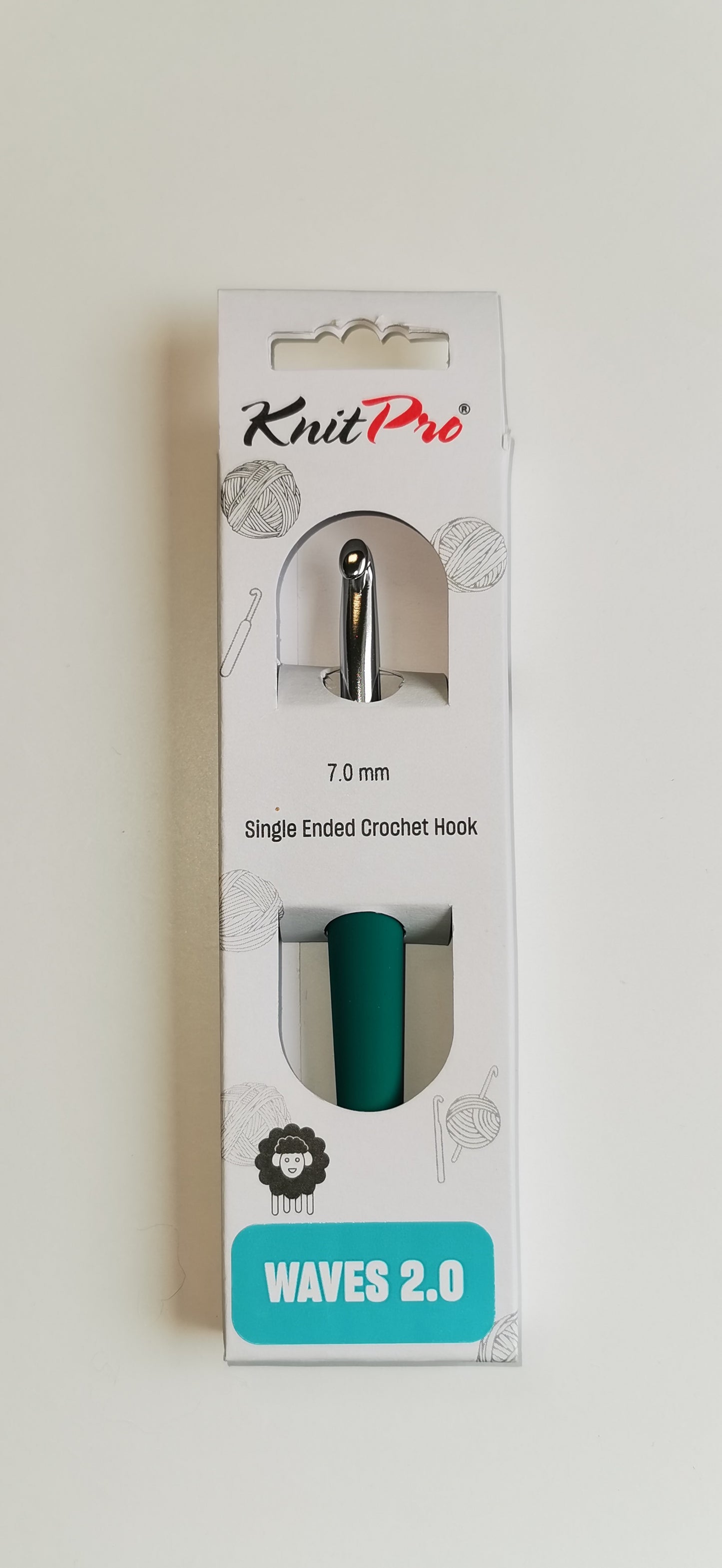 knnit pro crochet wave 2.0 7mm