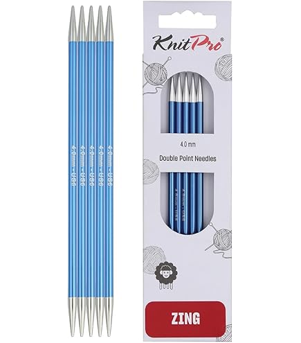 knit pro double pointe 4mm