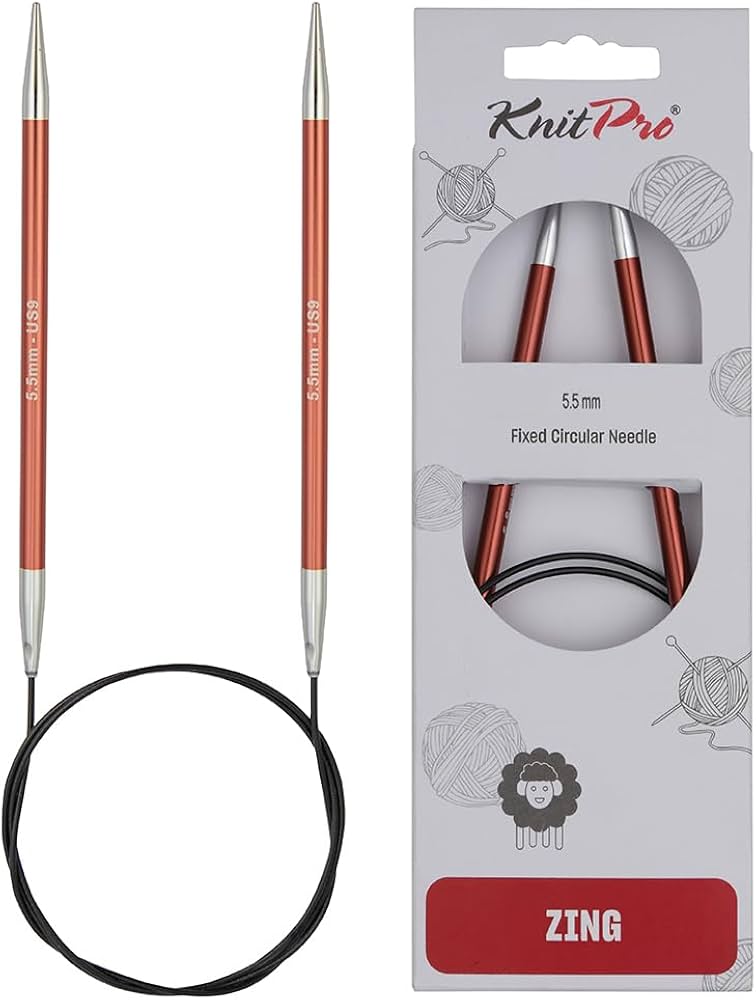 Knit pro aiguille circulaire fixe 5.5mm