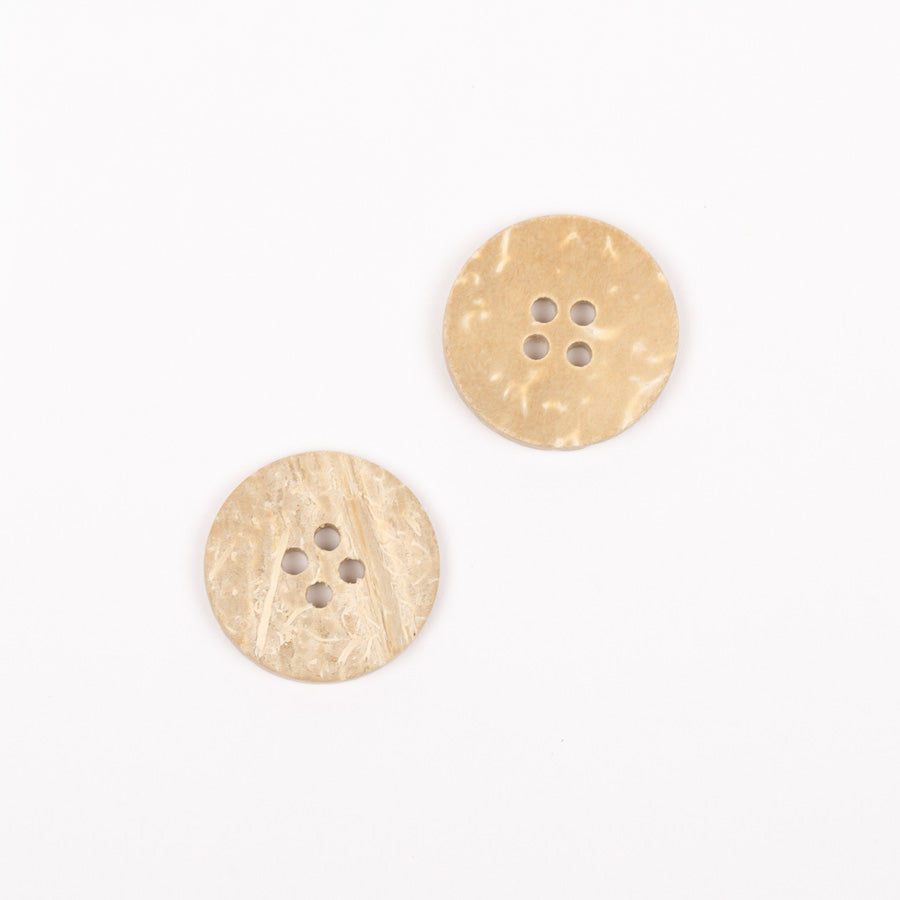 bouton coco blanchi 20mm