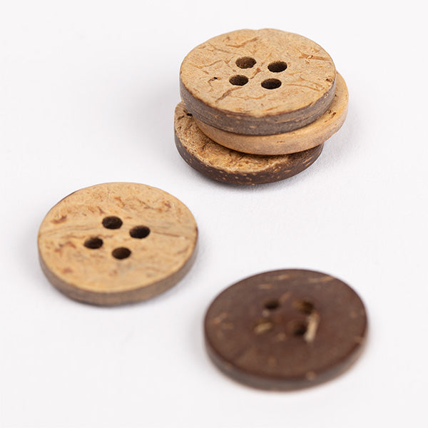 bouton coconut 15mm