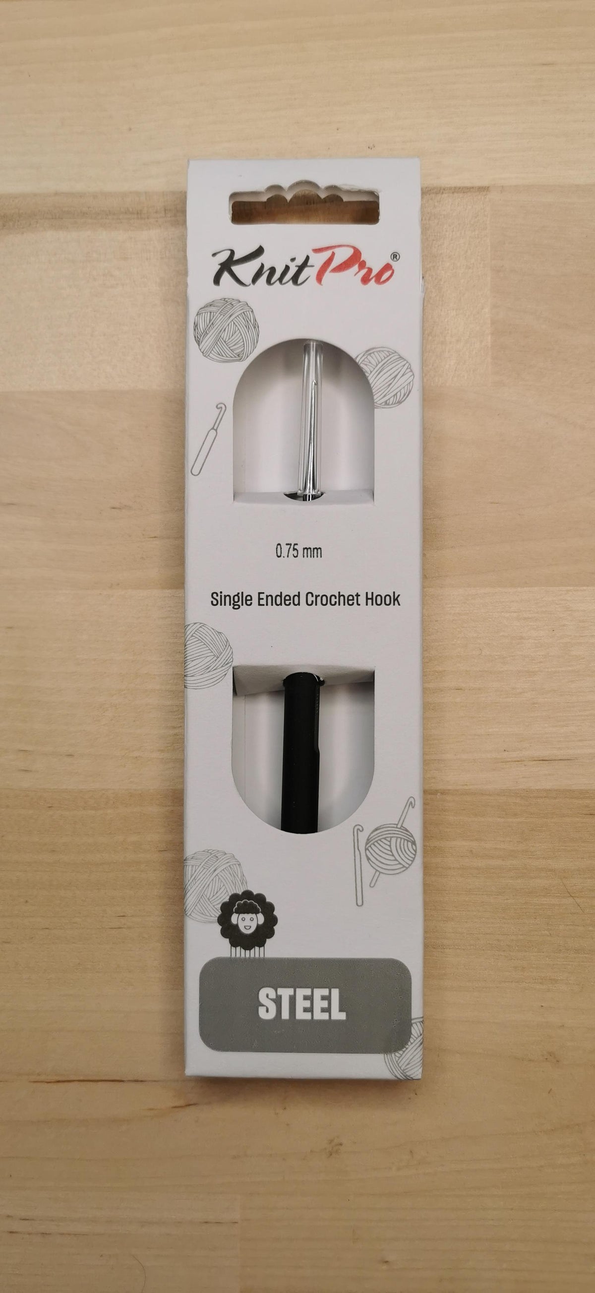 KP30862 Crochet steel 0.75mm