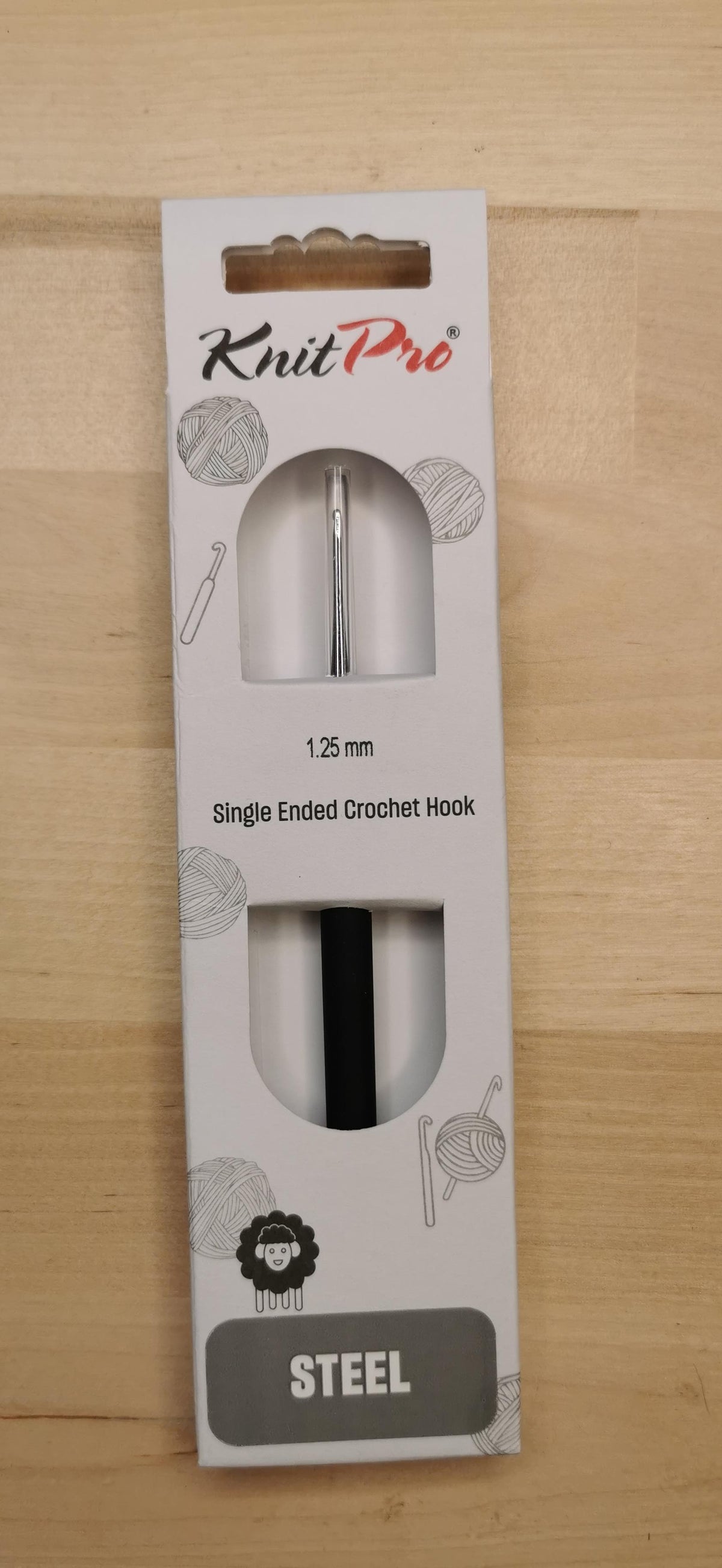 KP30864 Crochet steel 1.25mm