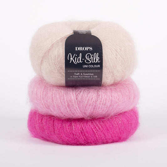 drops kid silk rose
