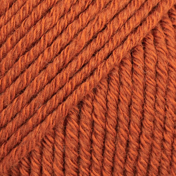 drops cotton merino rouille