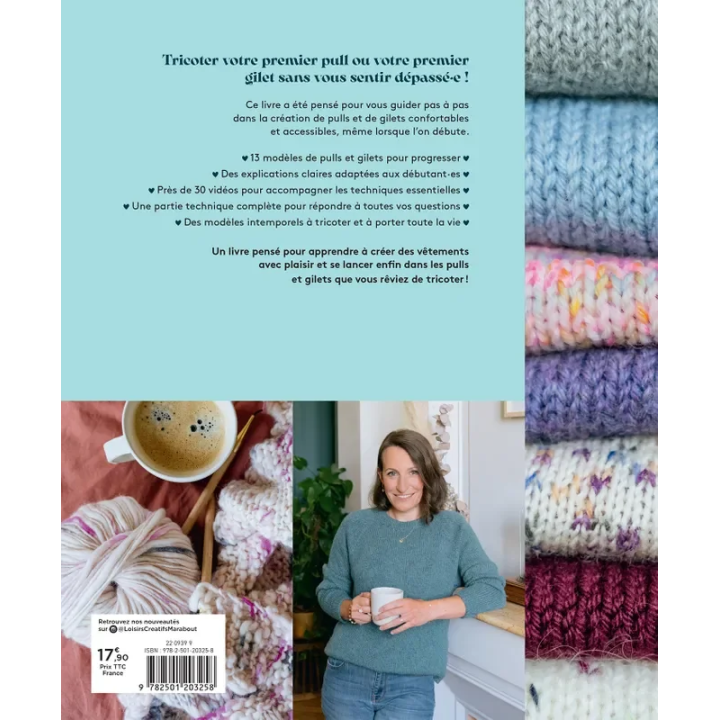 JE TRICOTE DES PULLS & DES GILETS
