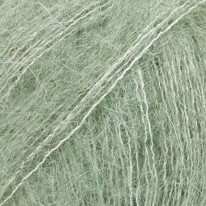 drops kid silk vert sauge