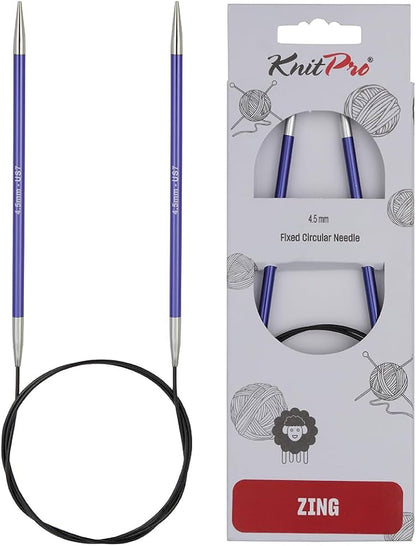 Knit pro aiguille circulaire fixe 4.5mm