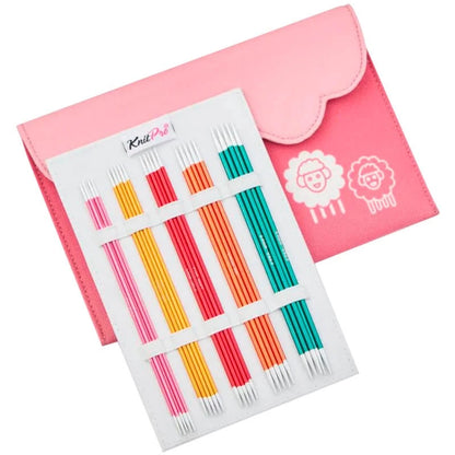 Set d'aiguilles Doubles pointes Knit-Pro Zing deluxe