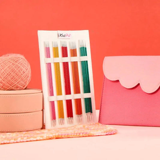 Set d'aiguilles Doubles pointes Knit-Pro Zing deluxe