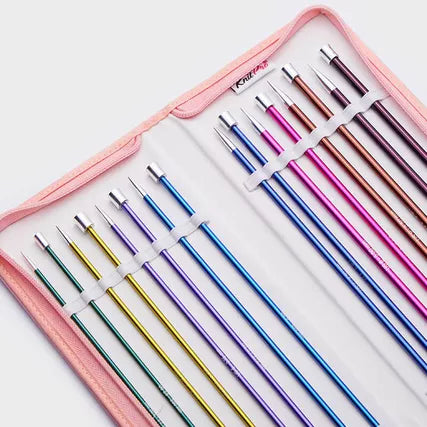 set d'aiguilles droites knit pro